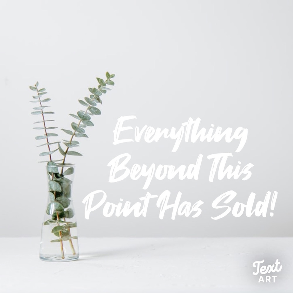 ★ Sold Items ★